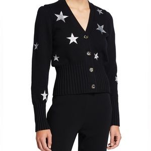 Cinq a Sept Morgan Star Embroidered Cardigan, size M